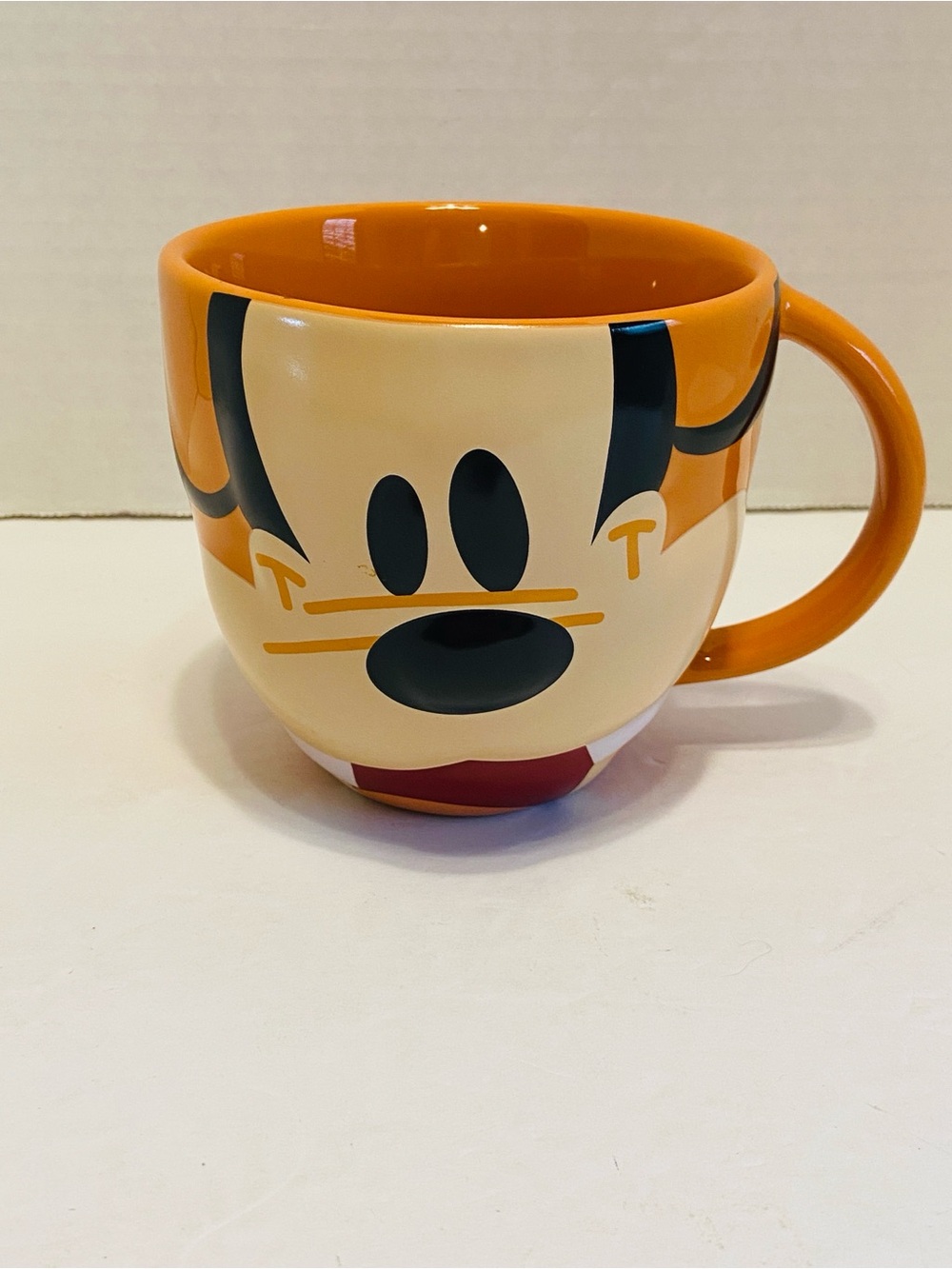 Disney Parks Mousewares Goofy Face Ceramic Mug Stone-wear 19oz - Picture 2 of 8